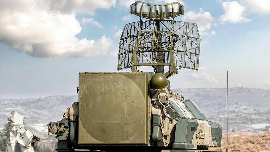 a military radar system