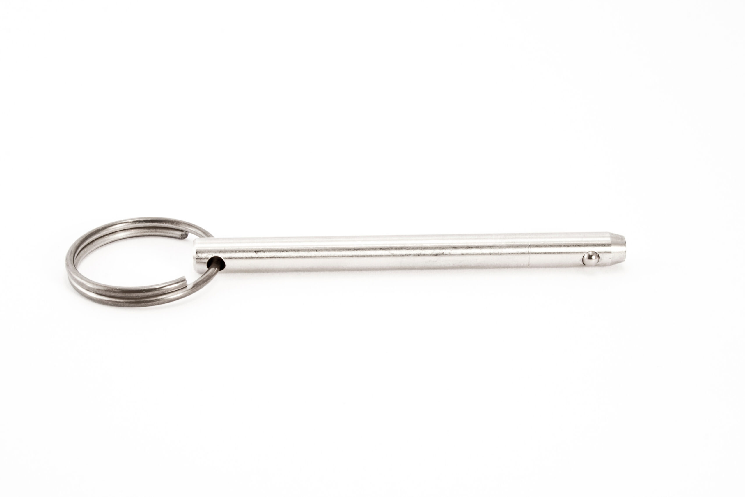 Single detent pin